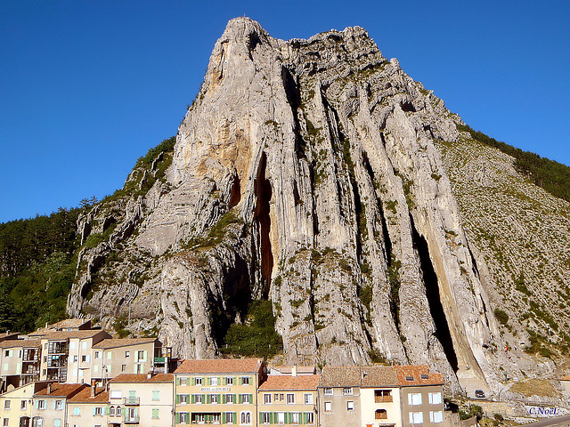 Vue de Sisteron !