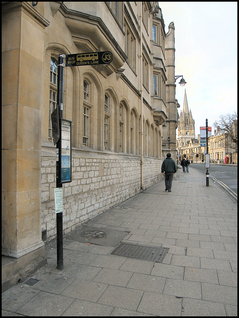 old bus stops on the High