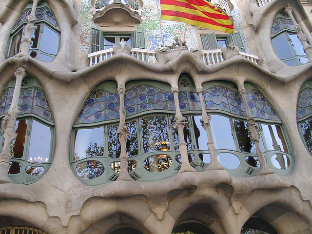 Casa Batllo window