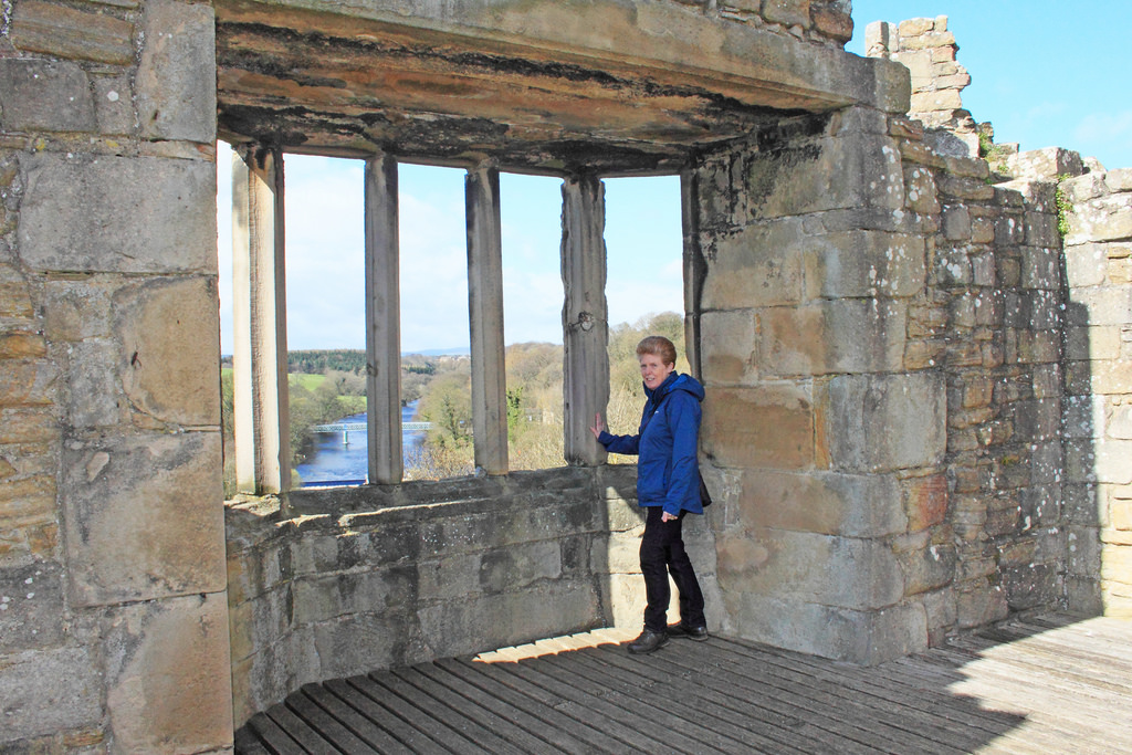 Ginger at Barnard Castle