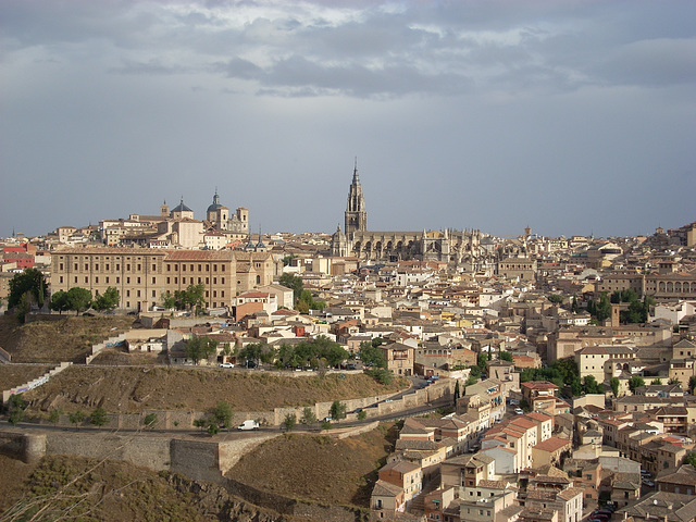 Toledo in a storm