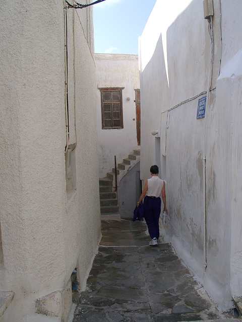 street on Naxos