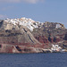 approaching Santorini