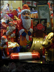 chocolate Santa