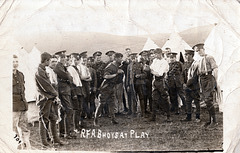 Young boxers, Royal Field Artillery Camp c1915