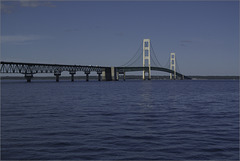 The Mackinac Straits Bridge