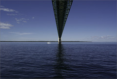 The Mackinac Straits Bridge