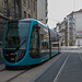 BESANCON: Essai du Tram avenue Fontaine Argent 02.