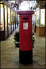 pillar box at the market