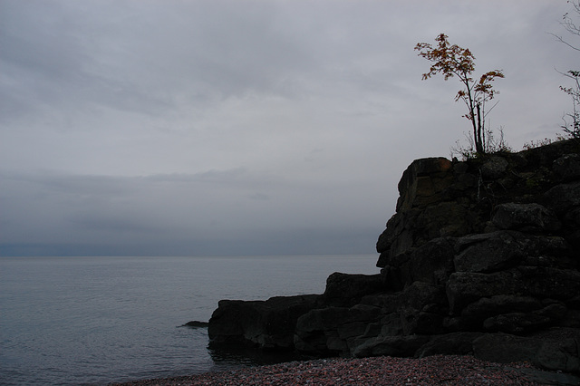 Private beach