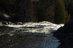 River feeding into Tettegouche High Falls