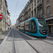 BESANCON: Essai du Tram avenue Fontaine Argent 04.