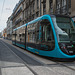 BESANCON: Essai du Tram avenue Fontaine Argent 05.