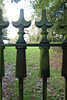Detail of railings, Douglas Mausoleum, Gelston, Galloway