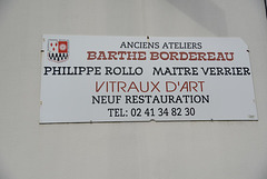 Visite des ateliers Barthe Bordereau à Angers