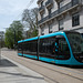 BESANCON: Essai du Tram avenue Carnot 07.