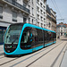 BESANCON: Essai du Tram avenue Carnot 09.