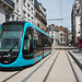 BESANCON: Essai du Tram avenue Carnot  10.