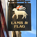 Lamb & Flag pub sign