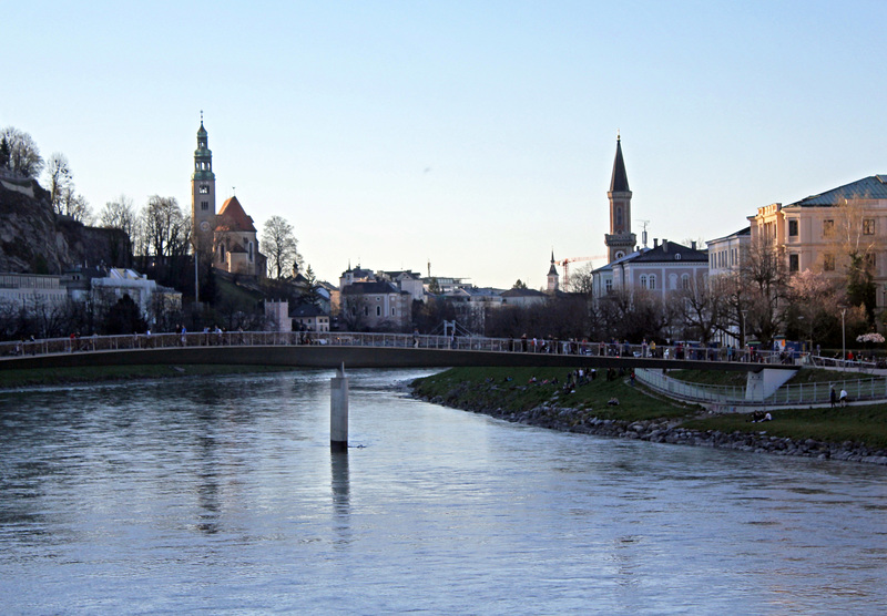 Salzburg (Brücke über die Salzach)