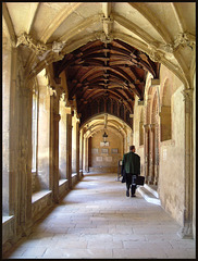 college cloister