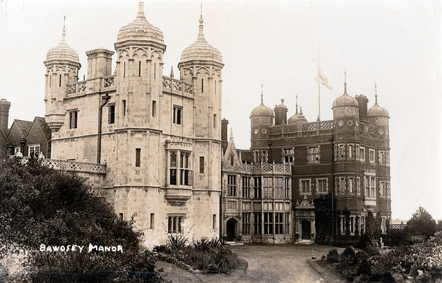 Entrance front, Bawdsey Manor, Suffolk c1910