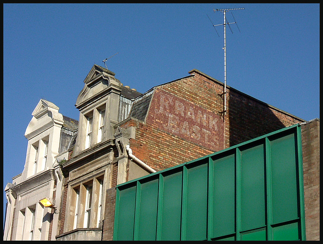 Frank East ghost sign