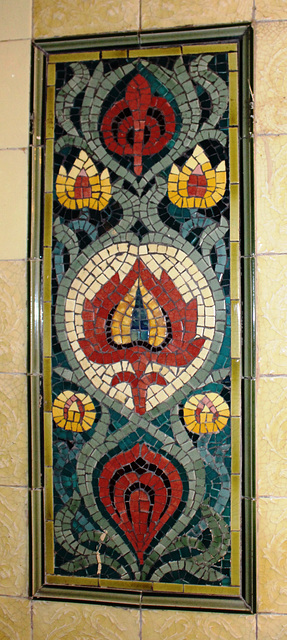Detail of tiles in Gentleman's Toilet, Philharmonic Pub, Hope Street, Liverpool