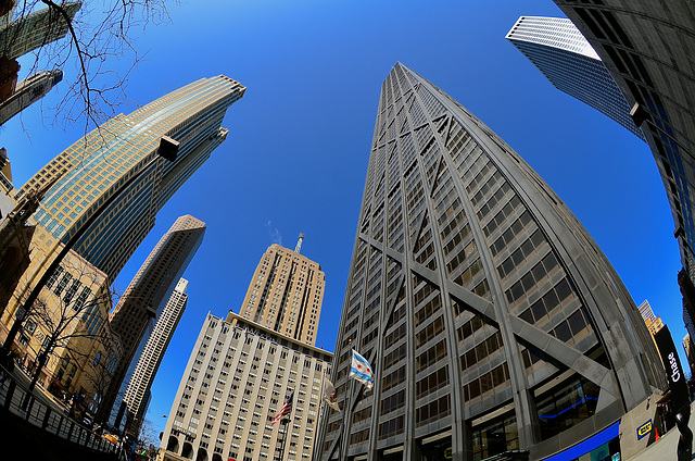 John Hancock Tower.  Chicago, IL