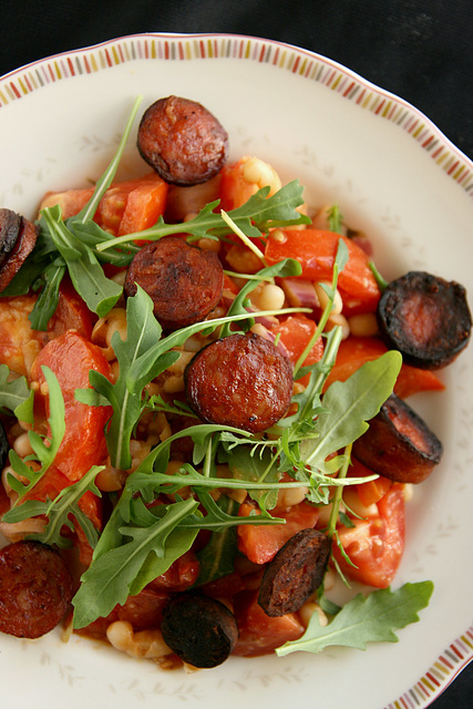 Soe salat chorizo ja ubadega