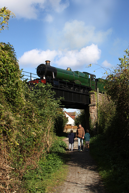 Crossing the old Mineral Railway