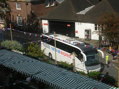 Edwards Coaches (National Express contractor) FJ11 GKY in Great Malvern - 4 Jun 2012 (DSCN8237)