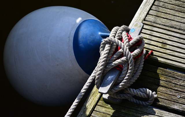 Buoy and knots
