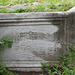 Thessalonique : Inscription grecque en remploi.