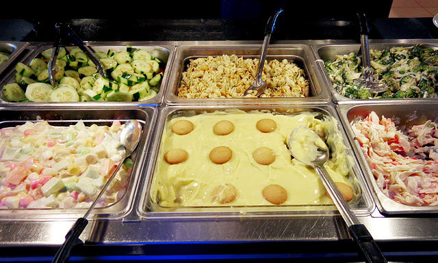 Salads and Pudding