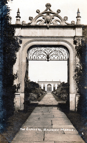 Gardens, Bawdsey Manor, Suffolk c1910