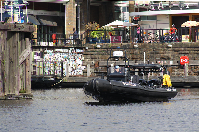 Police on the Bay