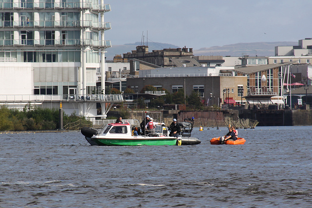 Police on the Bay