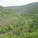 Gorges de la Pchinja : vers l'amont.