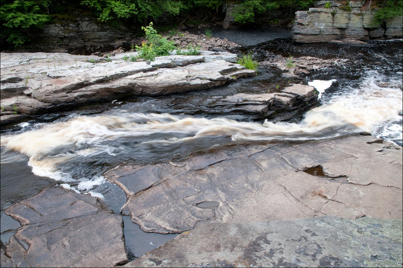 Below Canyon Falls