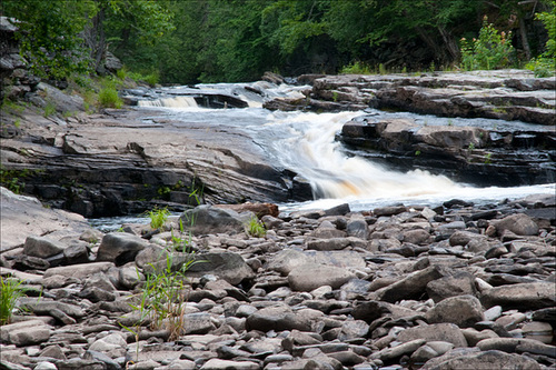 Below Canyon Falls