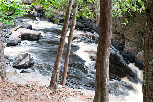 Below Canyon Falls
