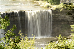 The Upper Falls of the Tahquamenon River