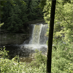 The Upper Falls of the Tahquamenon River