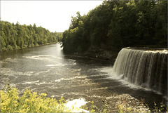 The Upper Falls at Tahquamenon
