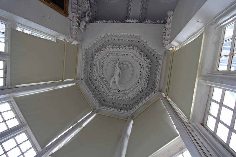 Ceiling Detail, Entrance Hall, Astley Hall, Chorley, Lancashire