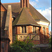 beautiful red brick building