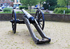Geschütz in der Burg