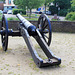 Geschütz in der Burg