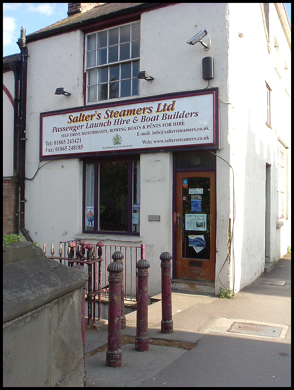 Salters with bollards